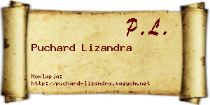 Puchard Lizandra névjegykártya